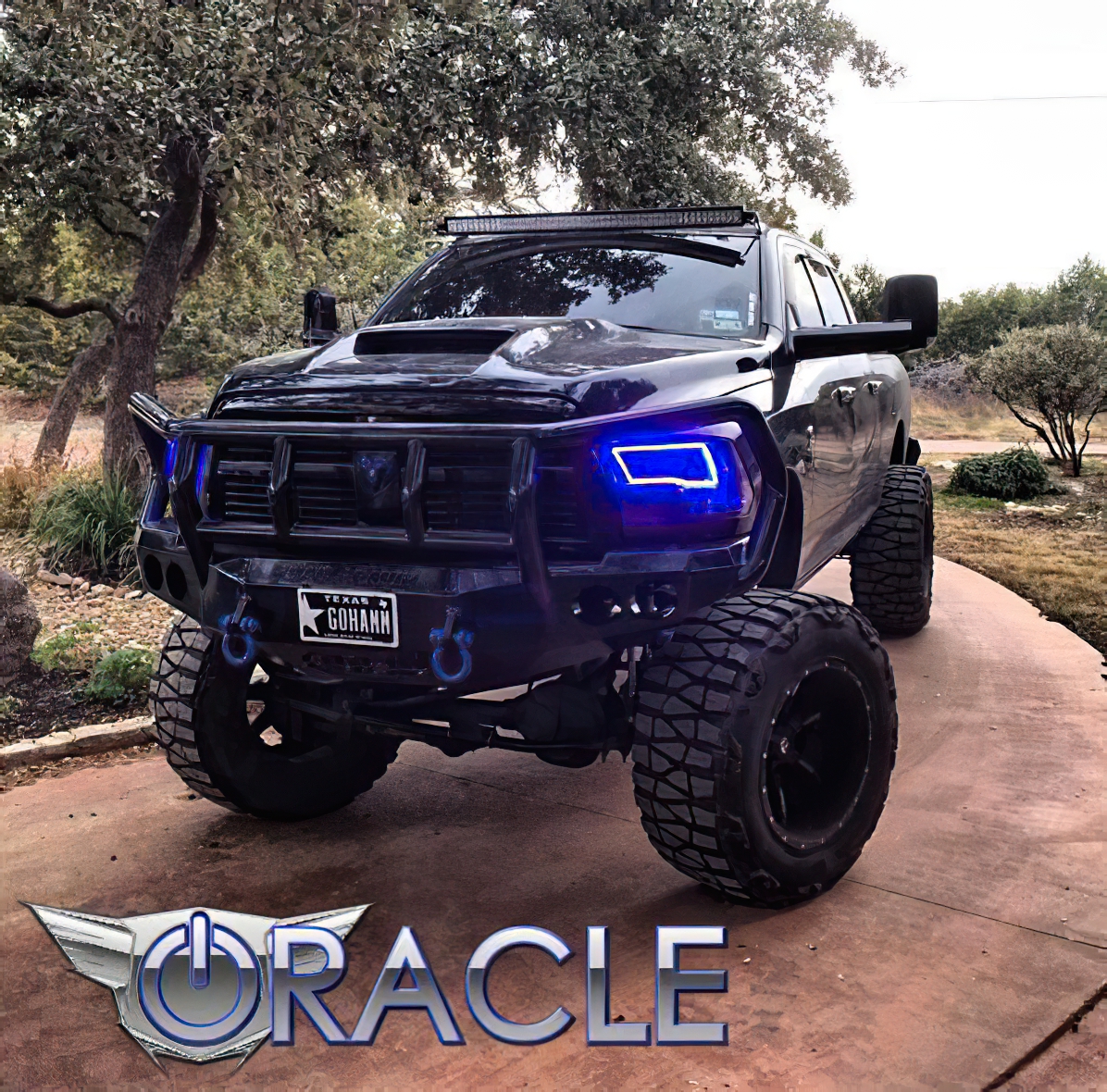 2250-333 - Dodge Ram Sport 2009-2018 ORACLE ColorSHIFT Halo Kit